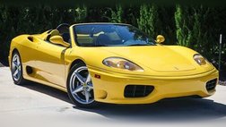 2001 Ferrari 360 Spider Base