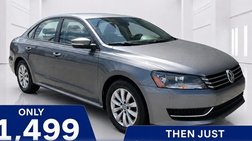 2013 Volkswagen Passat S PZEV