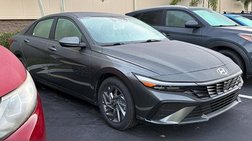 2025 Hyundai Elantra Hybrid Blue