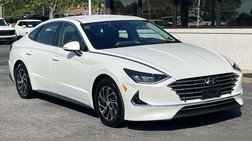 2022 Hyundai Sonata Hybrid Blue