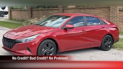 2022 Hyundai Elantra Hybrid Blue