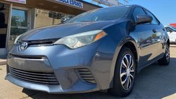2016 Toyota Corolla LE