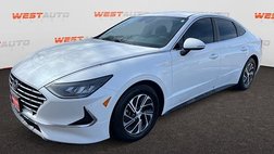 2021 Hyundai Sonata Hybrid Blue