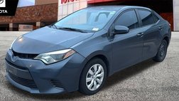 2016 Toyota Corolla LE