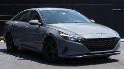 2022 Hyundai Elantra Hybrid Blue