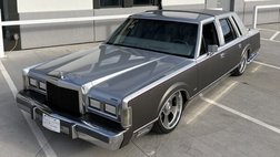 1988 Lincoln Town Car Cartier