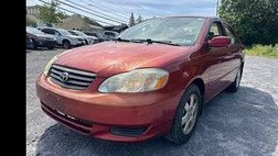 2003 Toyota Corolla CE