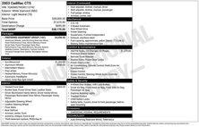 2003 Cadillac CTS Base