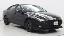 2023 Hyundai Elantra Hybrid Blue