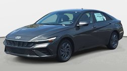 2025 Hyundai Elantra Hybrid Blue