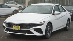 2025 Hyundai Elantra Hybrid Blue