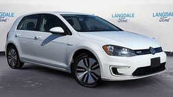 2016 Volkswagen e-Golf SE
