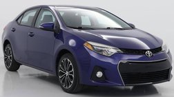 2016 Toyota Corolla S Plus