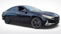2023 Hyundai Elantra Hybrid Blue