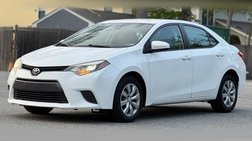 2016 Toyota Corolla LE