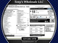 2016 Jeep Wrangler Unlimited Sport