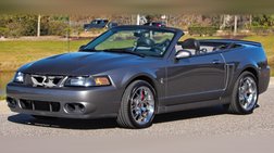 2003 Ford Mustang SVT Cobra Convertible, Low Miles