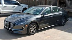 2021 Hyundai Sonata Hybrid Blue