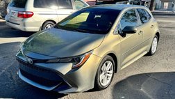 2019 Toyota Corolla Hatchback SE