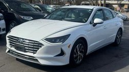 2021 Hyundai Sonata Hybrid Blue