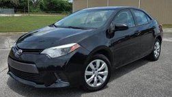 2016 Toyota Corolla LE