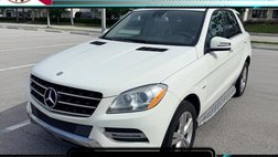 2012 Mercedes-Benz M-Class ML 350 BlueTEC