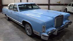 1978 Lincoln Town Car 4dr Sdn Cartier
