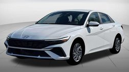 2026 Hyundai Elantra Hybrid Blue