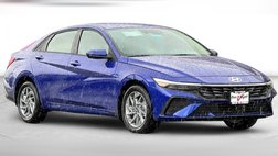 2025 Hyundai Elantra Hybrid Blue