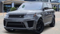 2018 Land Rover Range Rover Sport SVR