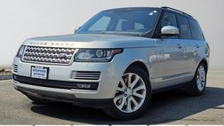 2016 Land Rover Range Rover HSE