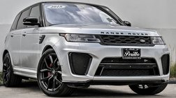 2018 Land Rover Range Rover Sport SVR
