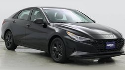 2022 Hyundai Elantra Hybrid Blue