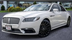 2017 Lincoln Continental Black Label