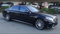 2016 Mercedes-Benz S-Class AMG S 63