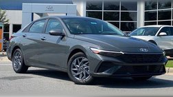 2025 Hyundai Elantra Hybrid Blue