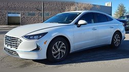 2021 Hyundai Sonata Hybrid Blue