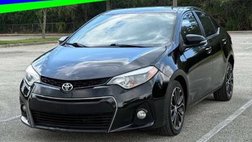 2014 Toyota Corolla S Plus