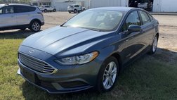 2018 Ford Fusion Hybrid S