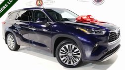 2021 Toyota Highlander Hybrid Platinum