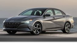 2021 Hyundai Elantra Hybrid Blue