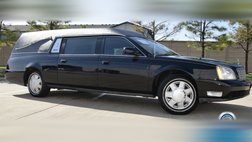 2002 Cadillac DeVille FUNERAL COACH HEARSE 75K LOW MILES CARRIAGE TOP