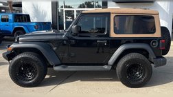 2020 Jeep Wrangler Black and Tan