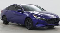 2023 Hyundai Elantra Hybrid Blue