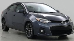 2016 Toyota Corolla S