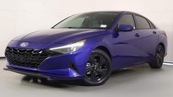 2022 Hyundai Elantra Hybrid Blue