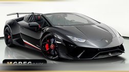2018 Lamborghini Huracan LP 640-4 Performante Spyder Convertible AWD