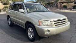 2003 Toyota Highlander V6 Sunroof/Moonroof, Smooth V6 Power, Vintage Gold