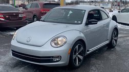 2012 Volkswagen Beetle Black Turbo