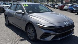 2026 Hyundai Elantra Hybrid Blue